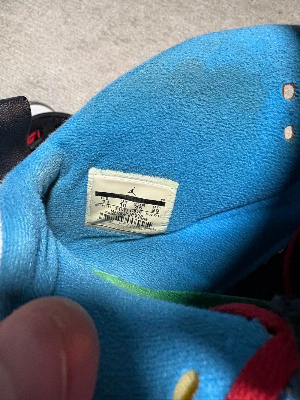 Jordan Spizike Bordeaux - Picture 8 of 10